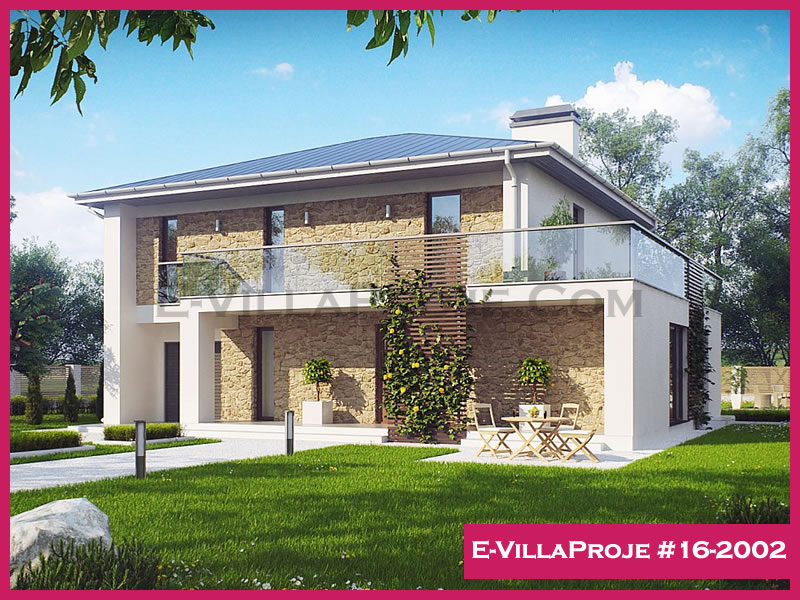 Ev Villa Proje #16-2002 Ev Villa Projesi Model Detayları