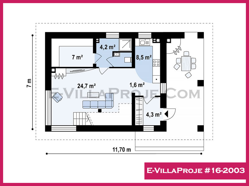 Ev Villa Proje #16-2003 Ev Villa Projesi Model Detayları