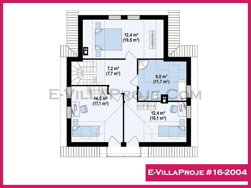 Ev Villa Proje #16-2004 Ev Villa Projesi Model Detayları