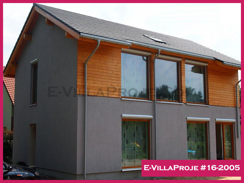 Ev Villa Proje #16-2005 Ev Villa Projesi Model Detayları