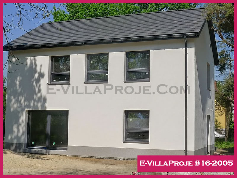 Ev Villa Proje #16-2005 Ev Villa Projesi Model Detayları