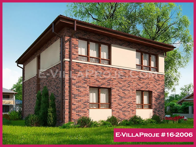 Ev Villa Proje #16-2006 Ev Villa Projesi Model Detayları