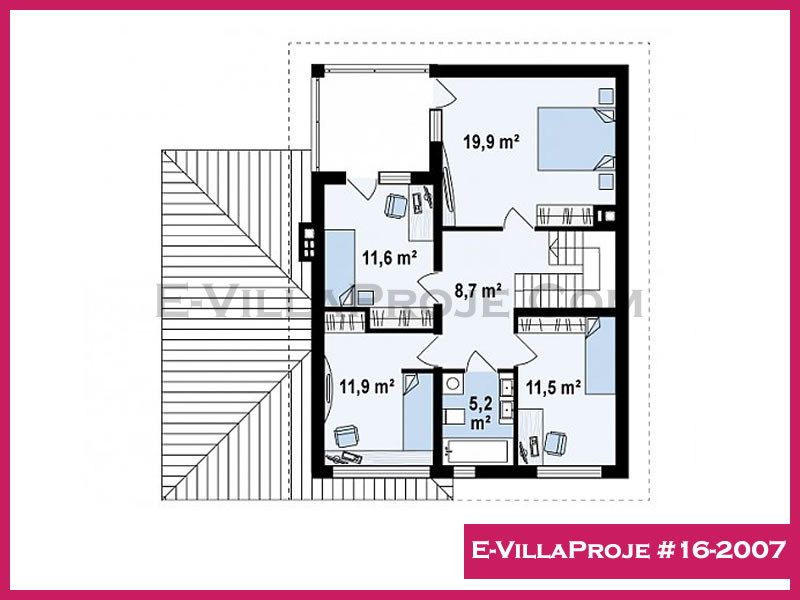 Ev Villa Proje #16-2007 Ev Villa Projesi Model Detayları