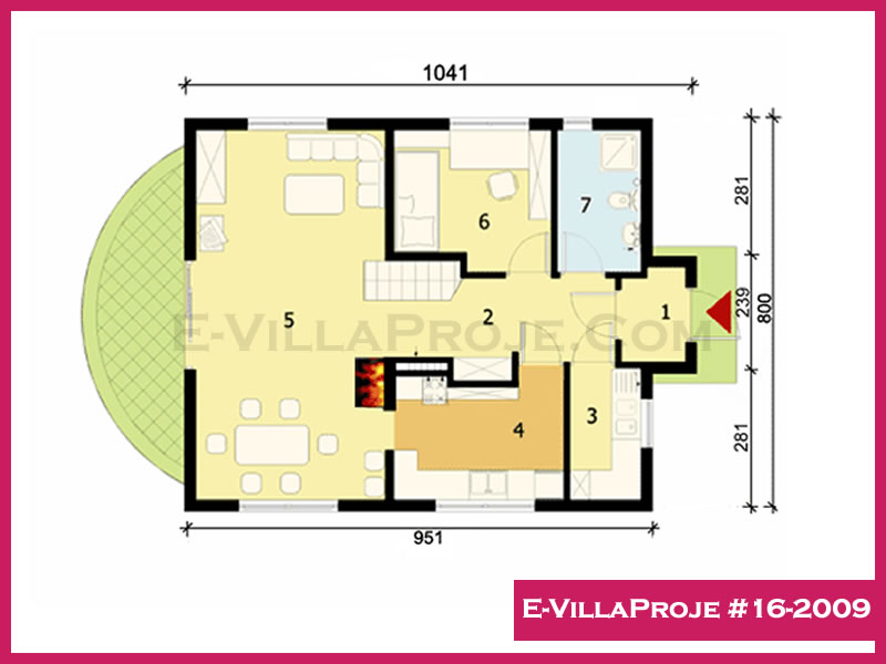 Ev Villa Proje #16-2009 Ev Villa Projesi Model Detayları