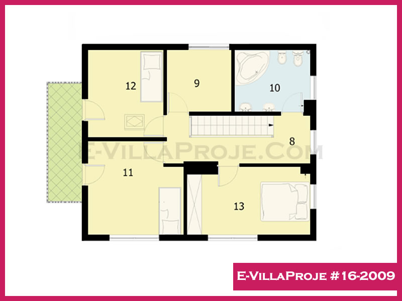 Ev Villa Proje #16-2009 Ev Villa Projesi Model Detayları