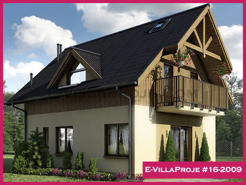 Ev Villa Proje #16-2009 Ev Villa Projesi Model Detayları