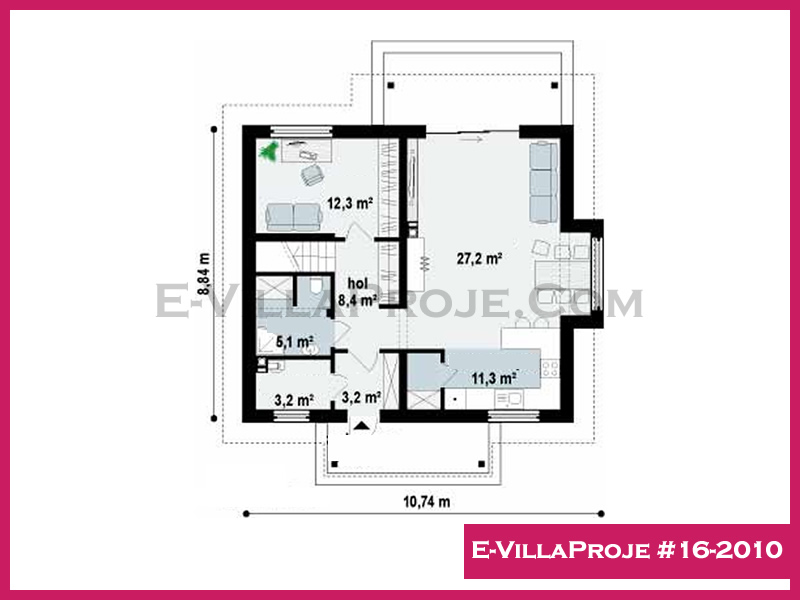 Ev Villa Proje #16-2010 Ev Villa Projesi Model Detayları