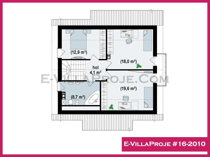 Ev Villa Proje #16-2010 Ev Villa Projesi Model Detayları