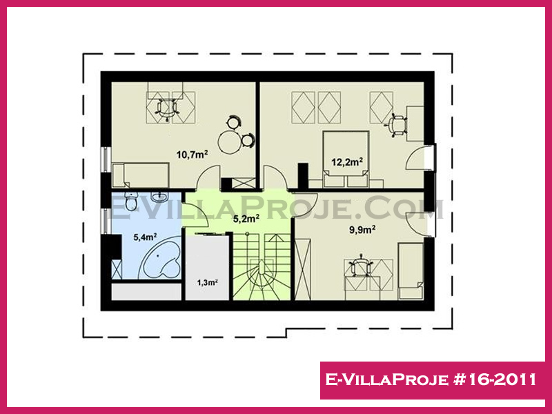 Ev Villa Proje #16-2011 Ev Villa Projesi Model Detayları