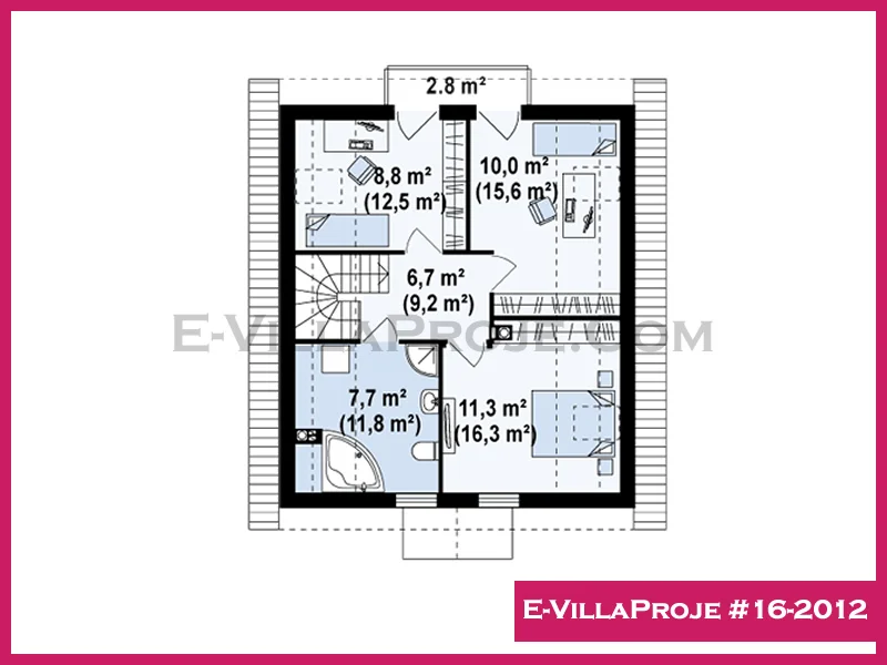 Ev Villa Proje #16-2012 Ev Villa Projesi Model Detayları