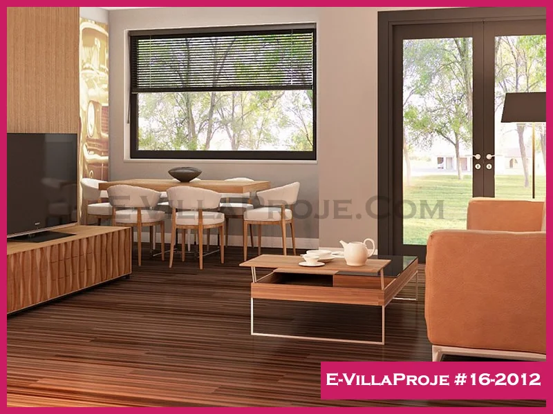Ev Villa Proje #16-2012 Ev Villa Projesi Model Detayları