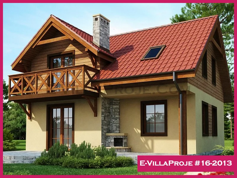 Ev Villa Proje #16-2013 Ev Villa Projesi Model Detayları