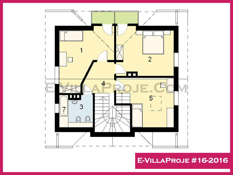 Ev Villa Proje #16-2016 Ev Villa Projesi Model Detayları