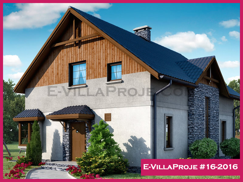 Ev Villa Proje #16-2016 Ev Villa Projesi Model Detayları