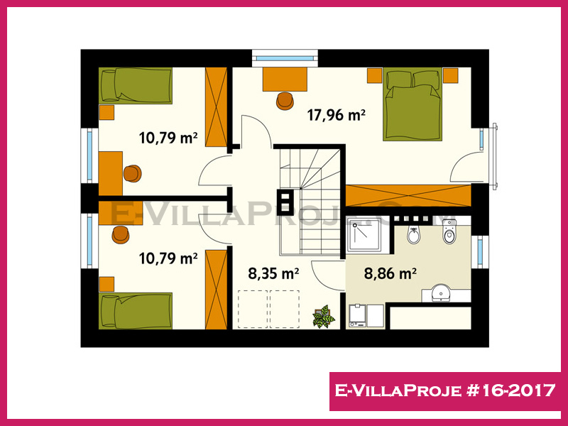 Ev Villa Proje #16-2017 Ev Villa Projesi Model Detayları