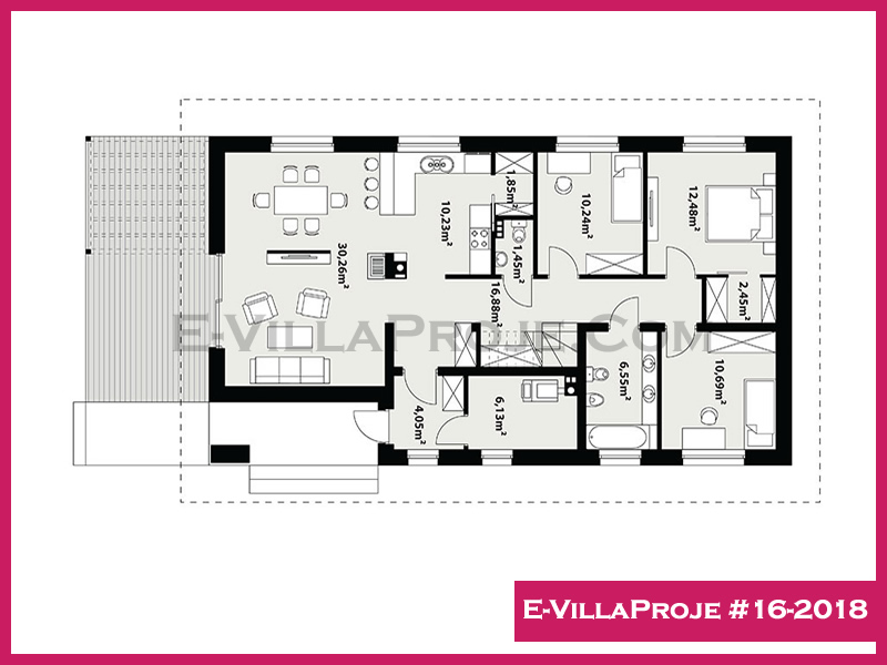 Ev Villa Proje #16-2018 Ev Villa Projesi Model Detayları
