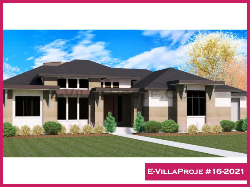 E-VillaProje #16-2021 Ev Villa Projesi Model Detayları