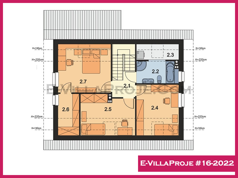 E-VillaProje #16-2022 Ev Villa Projesi Model Detayları