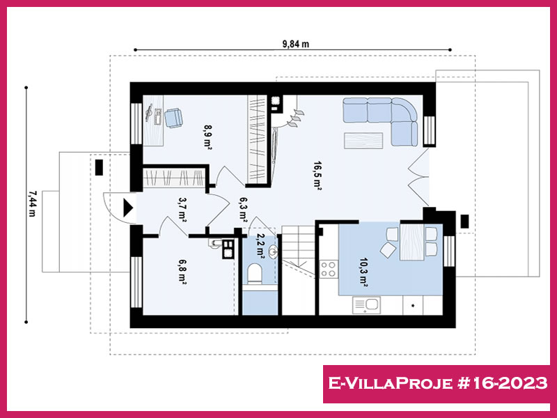E-VillaProje #16-2023 Ev Villa Projesi Model Detayları