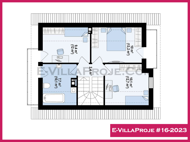 E-VillaProje #16-2023 Ev Villa Projesi Model Detayları
