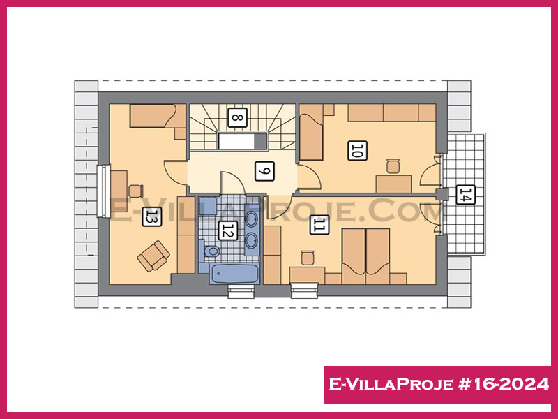 E-VillaProje #16-2024 Ev Villa Projesi Model Detayları