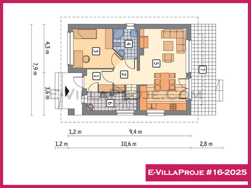 E-VillaProje #16-2025 Ev Villa Projesi Model Detayları