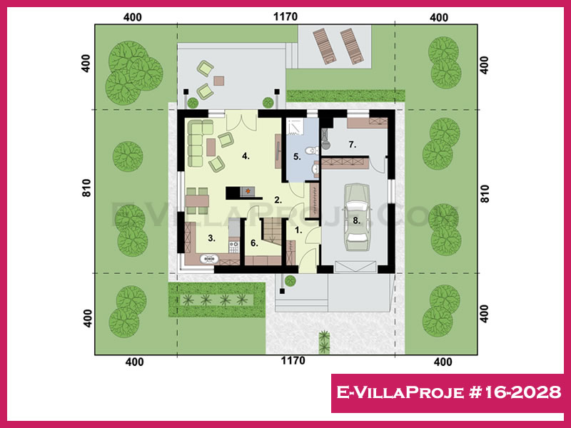 E-VillaProje #16-2028 Ev Villa Projesi Model Detayları