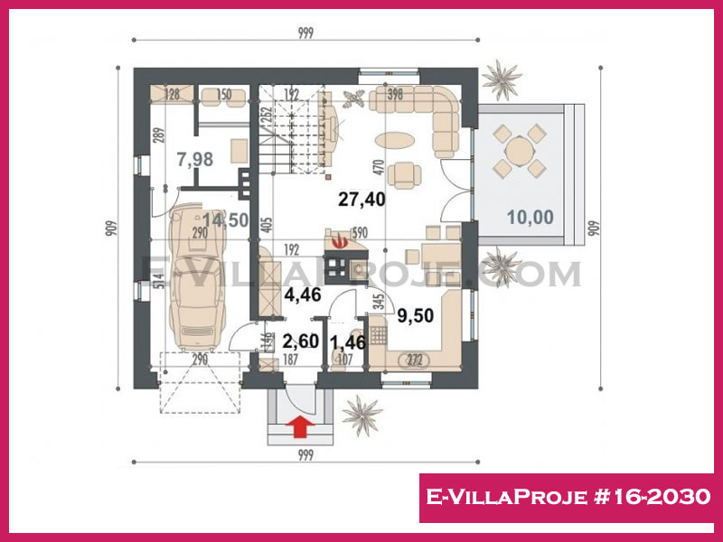 E-VillaProje #16-2030 Ev Villa Projesi Model Detayları