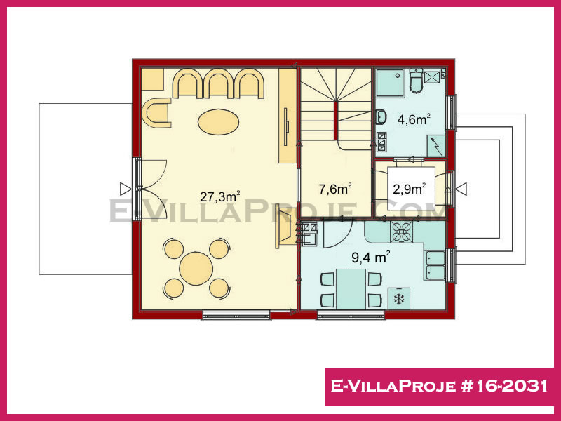 E-VillaProje #16-2031 Ev Villa Projesi Model Detayları