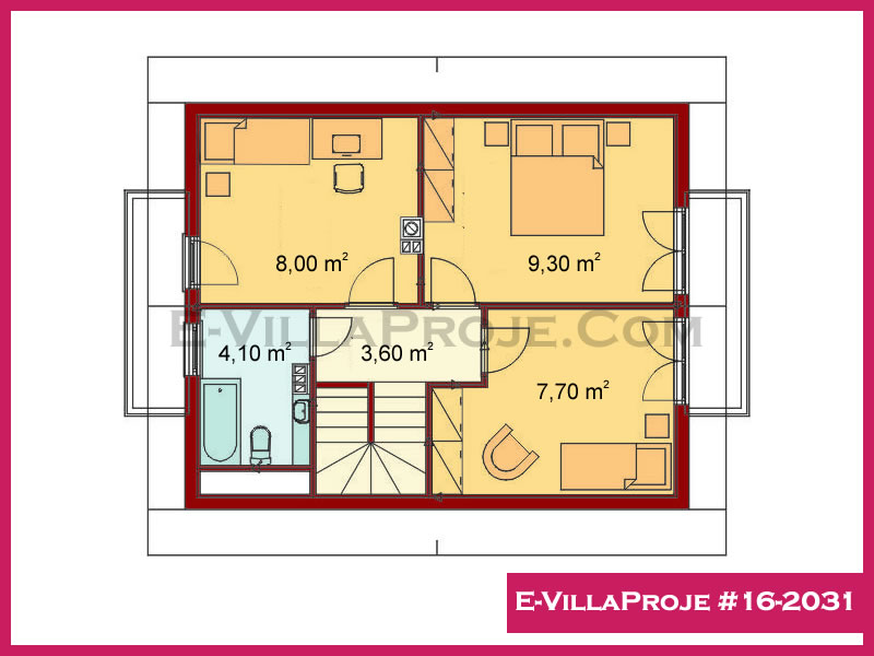 E-VillaProje #16-2031 Ev Villa Projesi Model Detayları