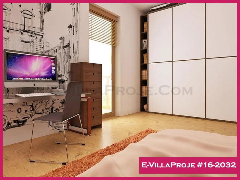 E-VillaProje #16-2032 Ev Villa Projesi Model Detayları