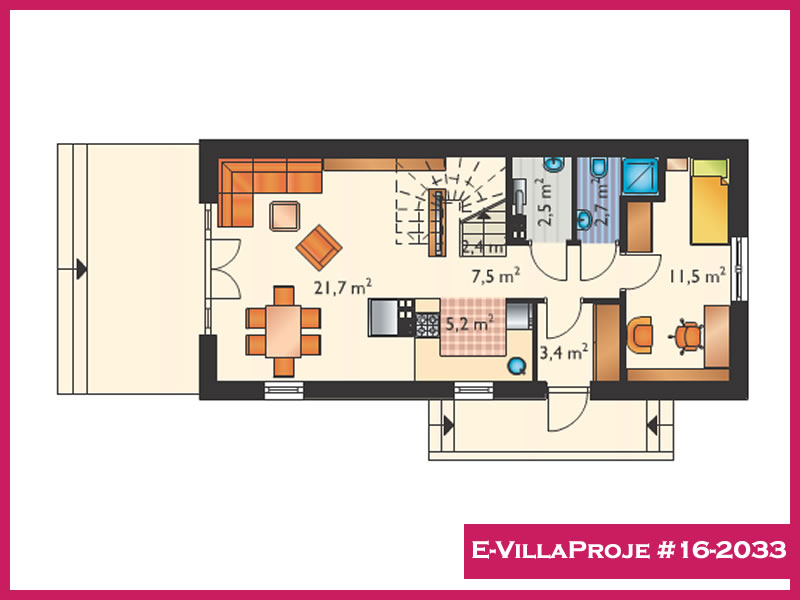 E-VillaProje #16-2033 Ev Villa Projesi Model Detayları