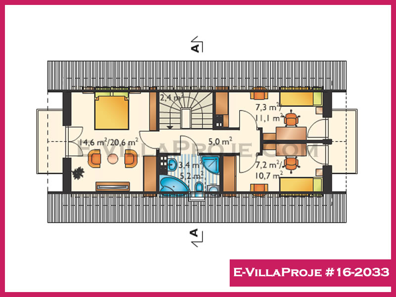 E-VillaProje #16-2033 Ev Villa Projesi Model Detayları