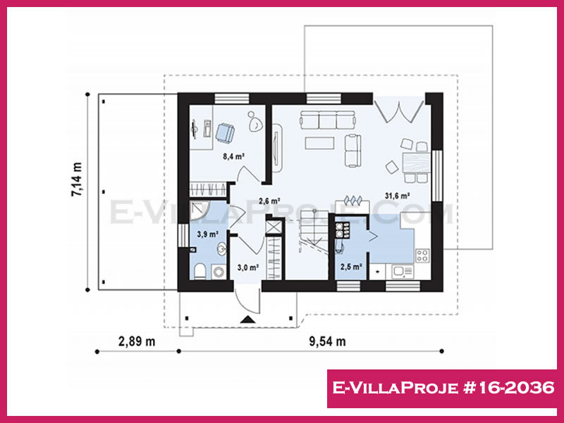 E-VillaProje #16-2036 Ev Villa Projesi Model Detayları