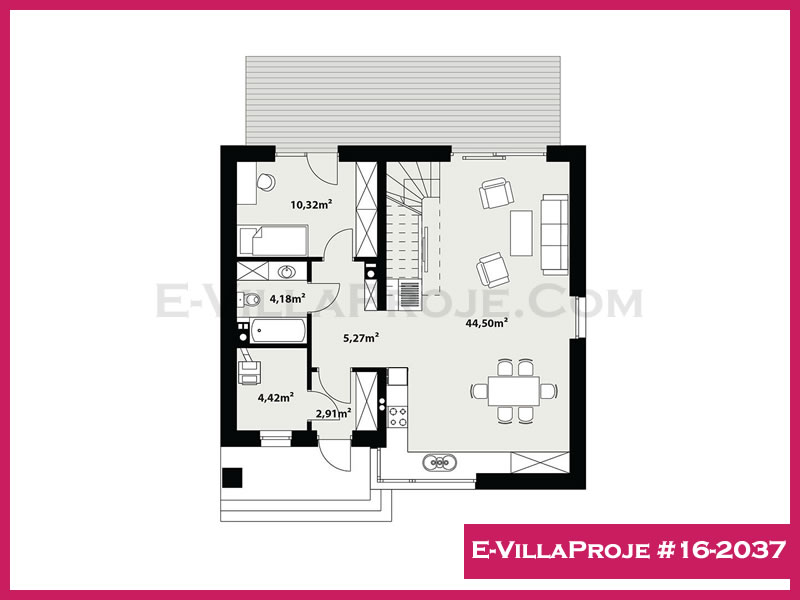 E-VillaProje #16-2037 Ev Villa Projesi Model Detayları