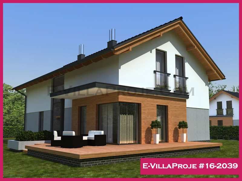 Ev Villa Proje #16 – 2039 Villa Proje Detayları