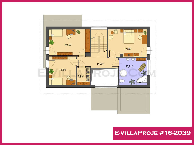 Ev Villa Proje #16 – 2039 Ev Villa Projesi Model Detayları