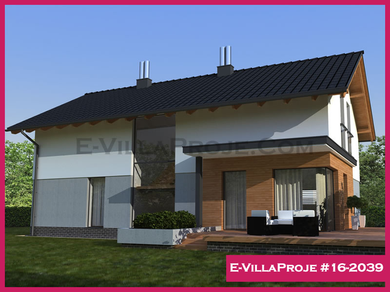 Ev Villa Proje #16 – 2039 Ev Villa Projesi Model Detayları