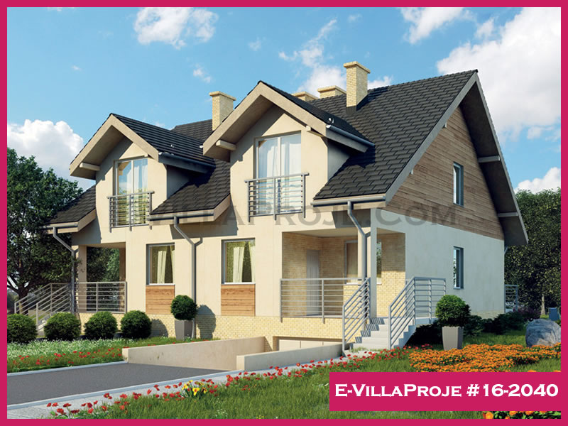 Ev Villa Proje #16 – 2040 Ev Villa Projesi Model Detayları