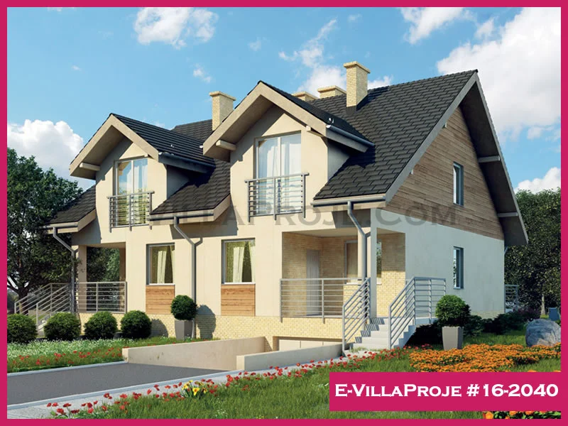 Ev Villa Proje #16 – 2040 Villa Proje Detayları