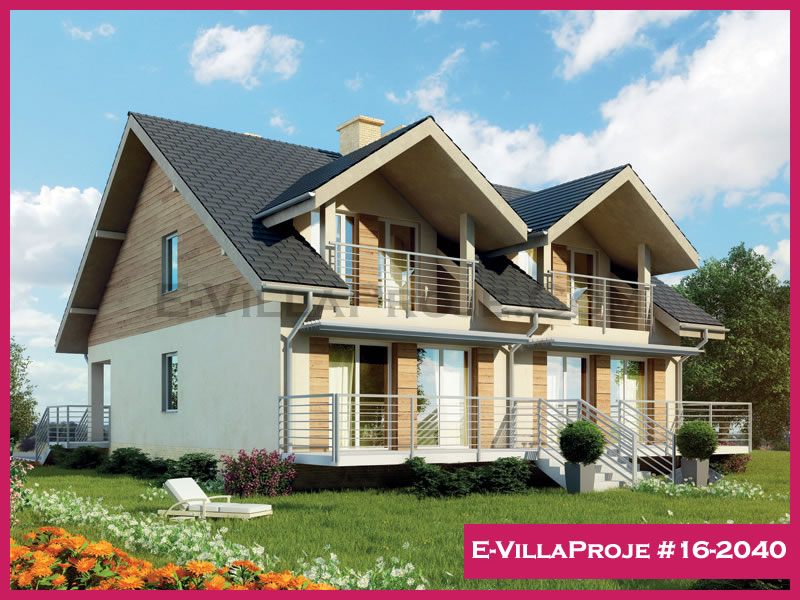 Ev Villa Proje #16 – 2040 Ev Villa Projesi Model Detayları