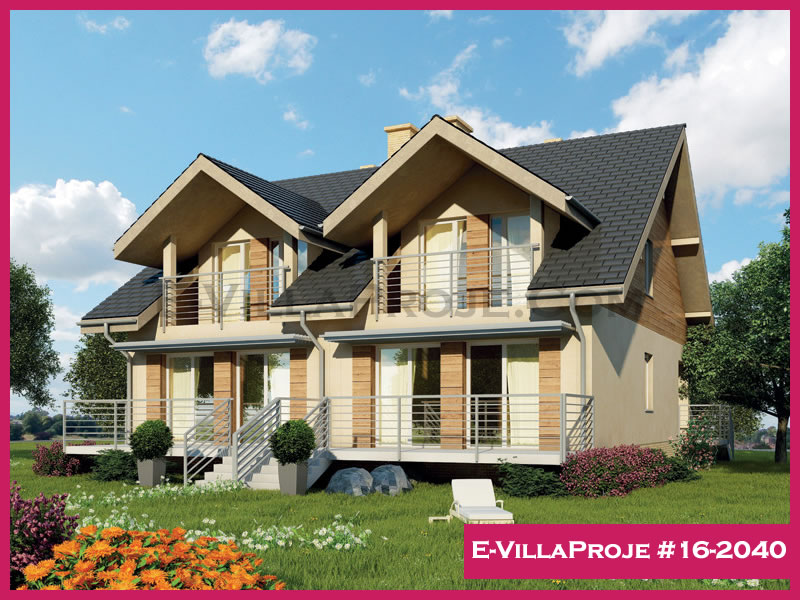 Ev Villa Proje #16 – 2040 Ev Villa Projesi Model Detayları