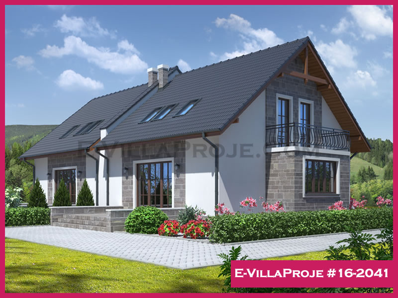 Ev Villa Proje #16 – 2041 Ev Villa Projesi Model Detayları