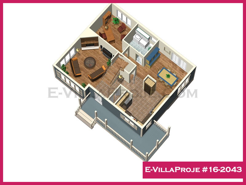 Ev Villa Proje #16 – 2043 Ev Villa Projesi Model Detayları