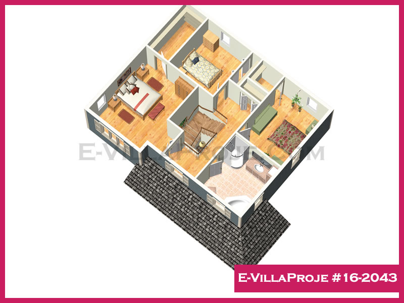 Ev Villa Proje #16 – 2043 Ev Villa Projesi Model Detayları