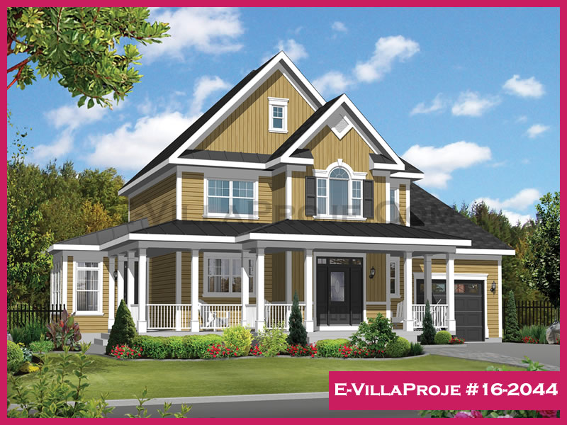 Ev Villa Proje #16 – 2044 Ev Villa Projesi Model Detayları