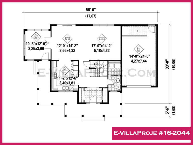 Ev Villa Proje #16 – 2044 Ev Villa Projesi Model Detayları