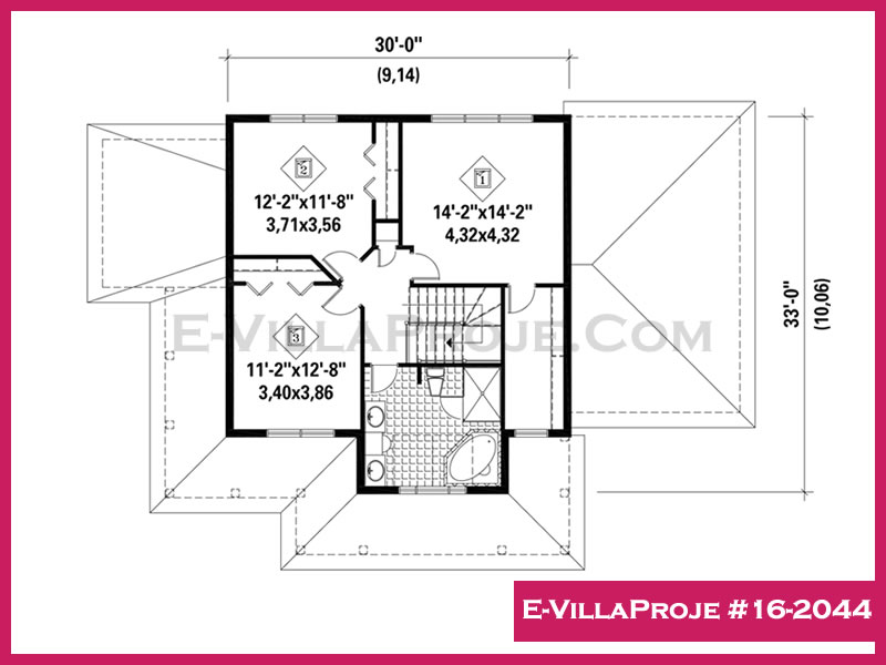 Ev Villa Proje #16 – 2044 Ev Villa Projesi Model Detayları