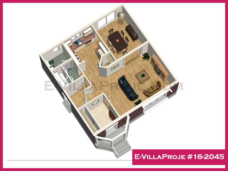 Ev Villa Proje #16 – 2045 Ev Villa Projesi Model Detayları