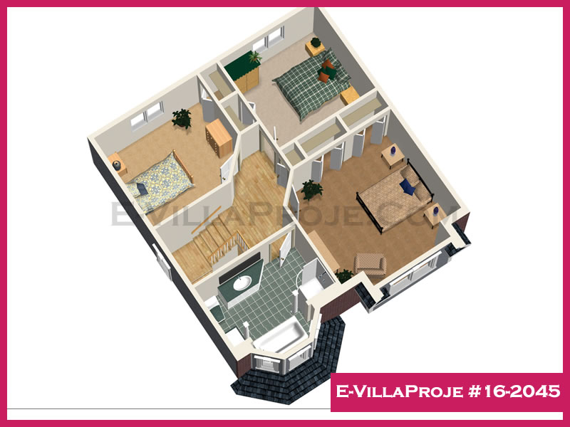 Ev Villa Proje #16 – 2045 Ev Villa Projesi Model Detayları